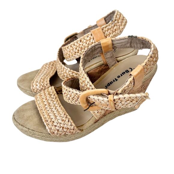 BareTraps Tracie Espadrille Braided Wedges Sz 6 - Picture 5 of 12